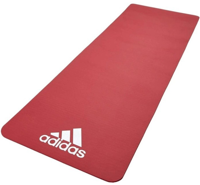 Килимок для йоги Adidas Fitness Mat червоний Уні 173 x 61 x 0.7 см ADMT-11014RD