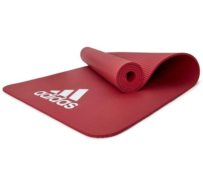 Килимок для йоги Adidas Fitness Mat червоний Уні 173 x 61 x 0.7 см ADMT-11014RD