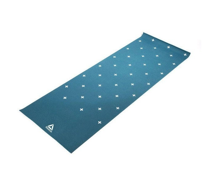 Двосторонній килимок для йоги Reebok Double Sided 4mm Yoga Mat блакитний, білий Уні 173 х 61 х 0,4 см RAYG-11030GN Двосторонній килимок для йоги Reebok Double Sided 4mm Yoga Mat блакитний, білий Уні 173 х 61 х 0,4 см RAYG-11030GN