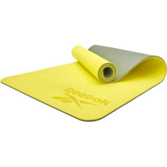 Двосторонній килимок для йоги Reebok Double Sided 4mm Yoga Mat сзелений Уні 173 х 61 х 0,4 см RAYG-11042GR