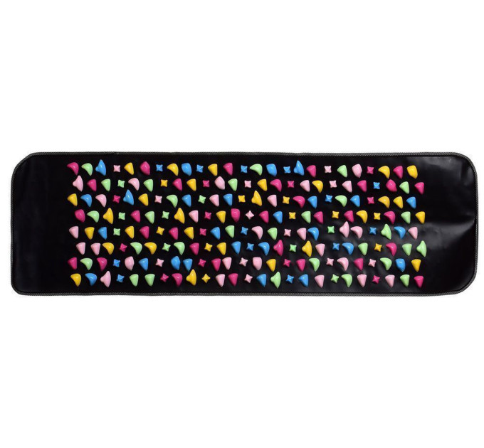 Ортопедичний масажний килимок EasyFit 120 см з камінчиками