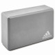 Блок для йоги Adidas Yoga Block сірий Уні 22.8x15.2x7.6 см ADYG-20100FOAM