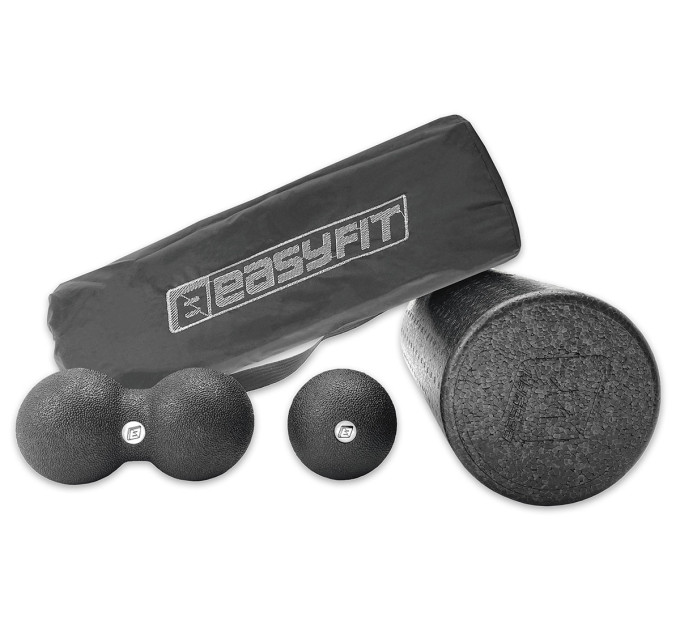 Набір для масажу EasyFit MioSet-L (2 м'ячика+ролик)