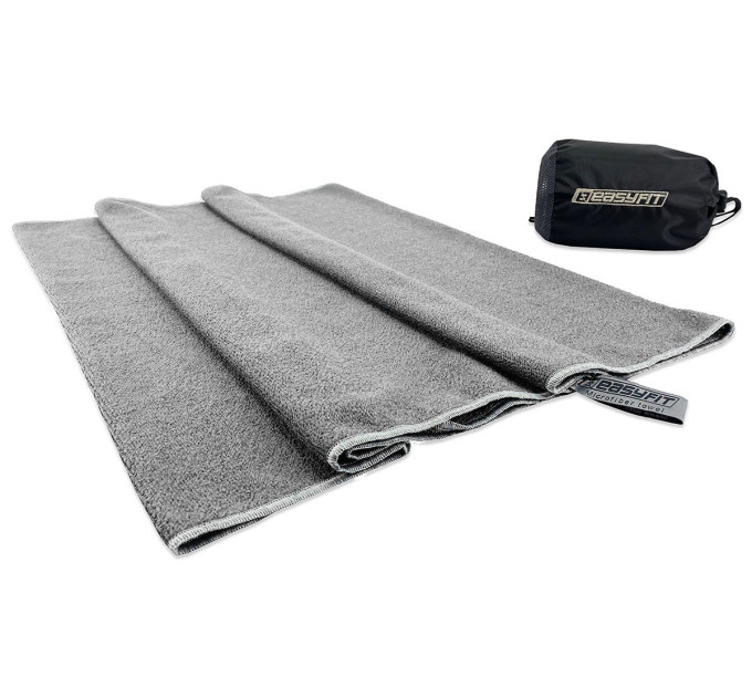 Рушник із мікрофібри 140х60 см EasyFit SilverWing в сумочці