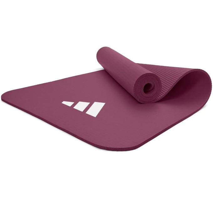Килимок для фітнесу Adidas Fitness Mat бордовий Уні 173 x 61 x 0.7 см ADMT-1014MN
