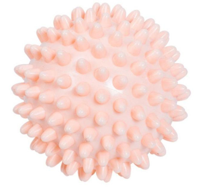 Набір масажних мячів LiveUp MASSAGE BALL Рожевий, Блакитний 7 см і 9 см (LS3302-bp)