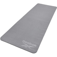 Двосторонній килимок для йоги Reebok Double Sided 4mm Yoga Mat сірий Уні 173 х 61 х 0,4 см RAYG-11042BKGR