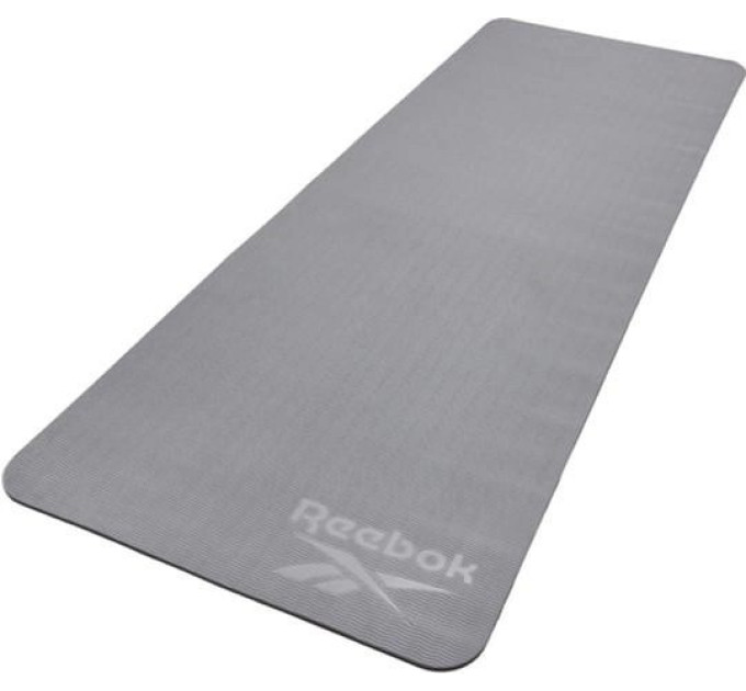 Двосторонній килимок для йоги Reebok Double Sided 4mm Yoga Mat сірий Уні 173 х 61 х 0,4 см RAYG-11042BKGR Двосторонній килимок для йоги Reebok Double Sided 4mm Yoga Mat сірий Уні 173 х 61 х 0,4 см RAYG-11042BKGR