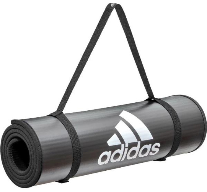 Килимок для тренуваннь Adidas Trainingsmatte чорний Уні 183х61х1 ADMT-12235BK