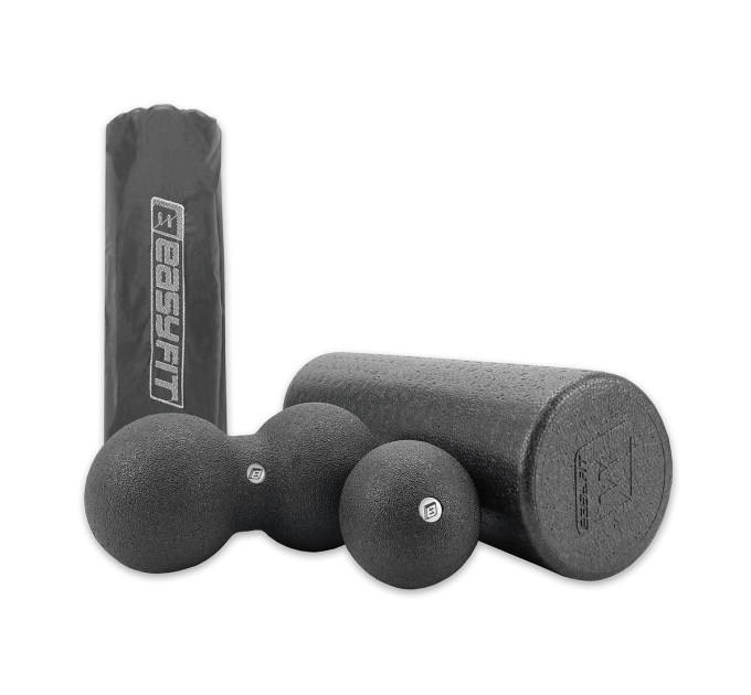 Набір для масажу EasyFit MioSet-XL (2 м'ячика+ролик) Набір для масажу EasyFit MioSet-XL (2 м'ячика+ролик)