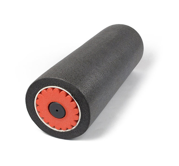 Масажний ролик EasyFit TIO 3 в 1 Чорний-помаранчевий