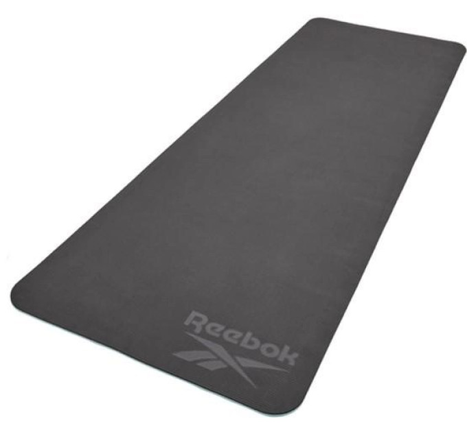 Двосторонній килимок для йоги Reebok Double Sided 4mm Yoga Mat синій Уні 173 х 61 х 0,4 см RAYG-11042BL