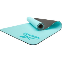 Двосторонній килимок для йоги Reebok Double Sided 4mm Yoga Mat синій Уні 173 х 61 х 0,4 см RAYG-11042BL