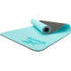 Двосторонній килимок для йоги Reebok Double Sided 4mm Yoga Mat синій Уні 173 х 61 х 0,4 см RAYG-11042BL