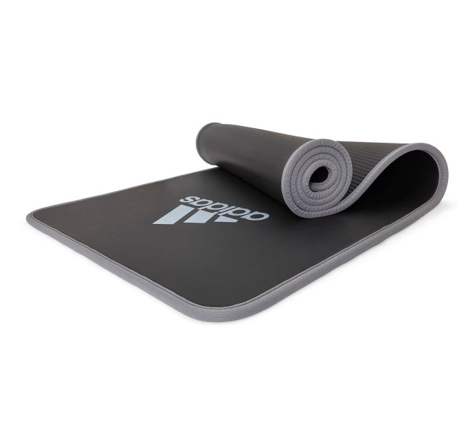 Килимок для тренуваннь Adidas Trainingsmatte чорний, сірий Уні 183х61х1 ADMT-12235GR