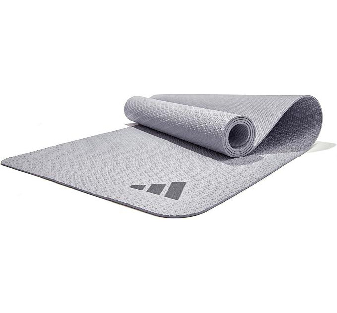 Килимок для фітнесу Adidas Yoga Mat сірий Уні 173 х 61 х 0,4 см ADYG-10001SV