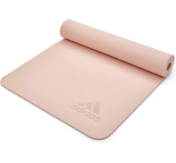 Килимок для йоги Adidas Premium Yoga Mat бежевий Уні 176 х 61 х 0,5 см ADYG-10300PT Килимок для йоги Adidas Premium Yoga Mat бежевий Уні 176 х 61 х 0,5 см ADYG-10300PT