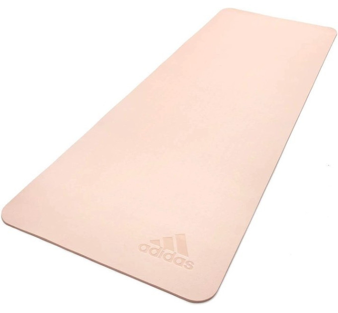 Килимок для йоги Adidas Premium Yoga Mat бежевий Уні 176 х 61 х 0,5 см ADYG-10300PT
