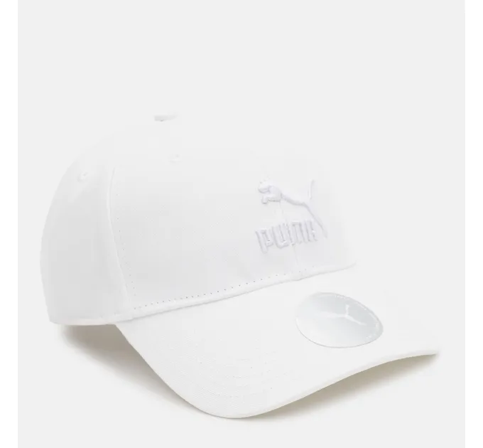 Кепка Puma Archive Logo BB Cap Білий One Size (02255412)