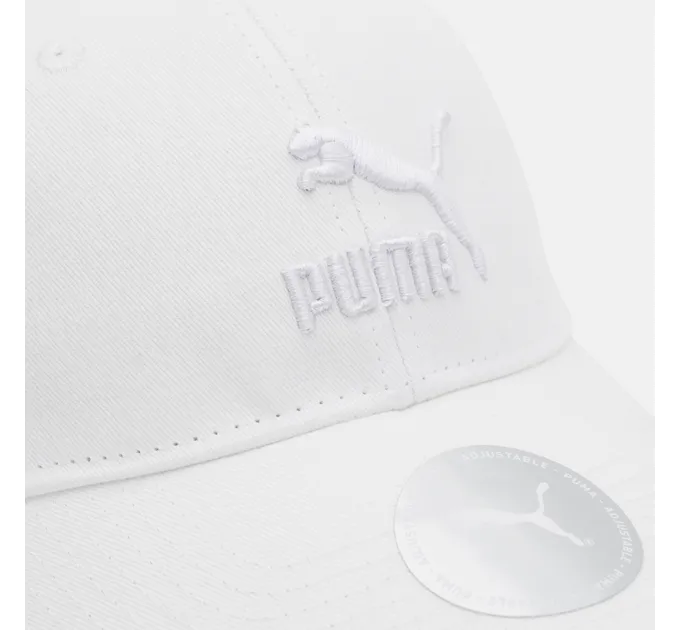 Кепка Puma Archive Logo BB Cap Білий One Size (02255412)