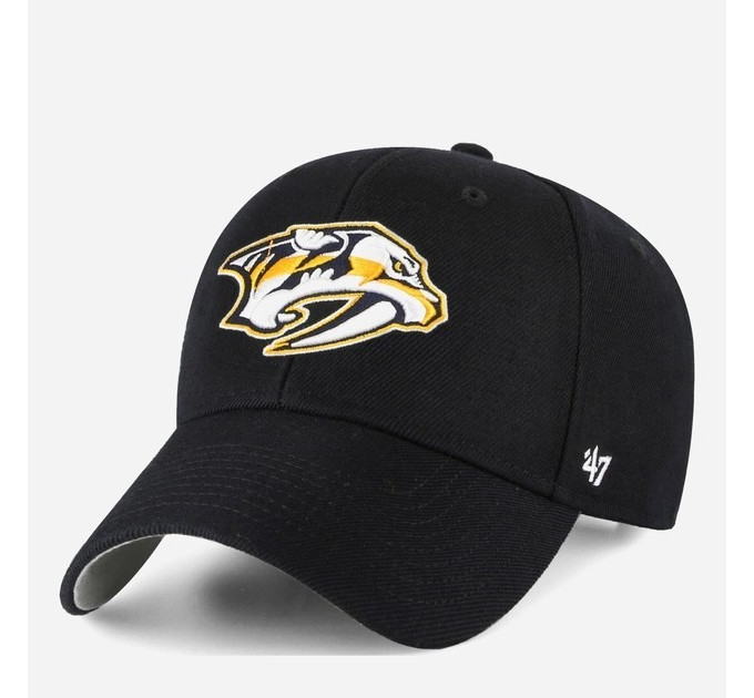 Кепка MVP 47 Brand NASHVILLE PREDATORS чорний Уні OSFA H-MVP30WBV-BKD Кепка MVP 47 Brand NASHVILLE PREDATORS чорний Уні OSFA H-MVP30WBV-BKD