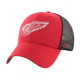 Кепка-тракер 47 Brand DETROIT RED WINGS RED BRANSON One Size Red/Black/White/Green H-BRANS05CTP-RDD