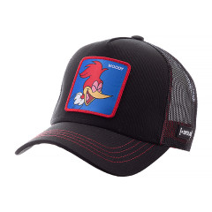 Чоловіча Кепка CAPSLAB WOODYWOODPEACKER Чорний One size (7dCL/WWP1/1/WOO2 One size)