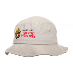 Чоловіча Кепка AMERICAN NEEDLE Smokey Bear Twill Bucket Side Бежевий L/XL (7dSMU735A-SBEAR L/XL)