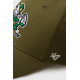 Кепка MVP 47 Brand NOTRE DAME FIGHTING IRISH Зелений One Size (MVPSP1100WBP-SW)