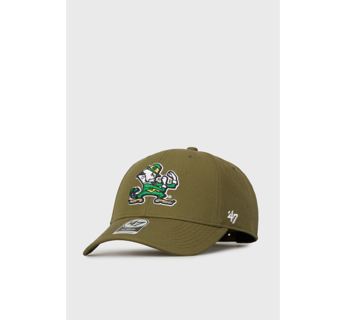Кепка MVP 47 Brand NOTRE DAME FIGHTING IRISH Зелений One Size (MVPSP1100WBP-SW)