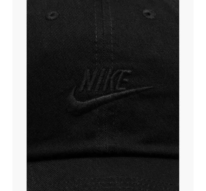 Бейсболка Nike U CLUB CAP U CB FUT WSH L Чорний L/XL (7dFB5368-011 L/XL)
