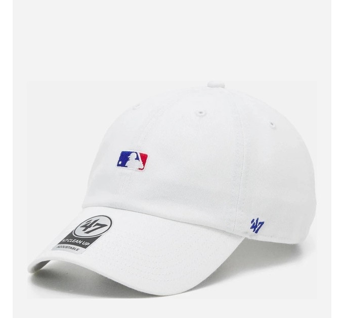 Кепка MVP 47 Brand BATTER MAN LOGO BASE RUNNER білий Уні OSFA MLB-BRMPS01WBP-WH