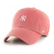 Кепка 47 Brand NY YANKEES BASE RUNNER One Size coral/gray B-BSRNR17GWS-IRA