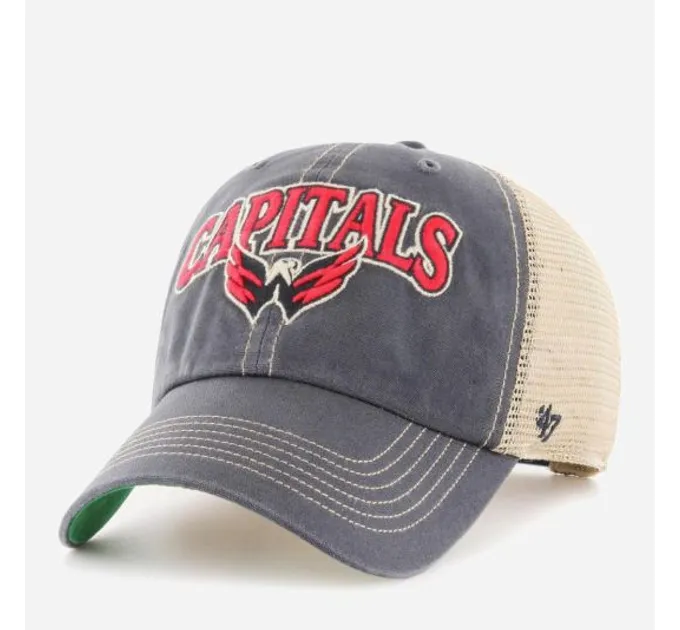 Кепка-тракер 47 Brand WASHINGTON CAPITALS синій, пісочний, зелений Уні OSFA H-TSCLA20LAP-VN