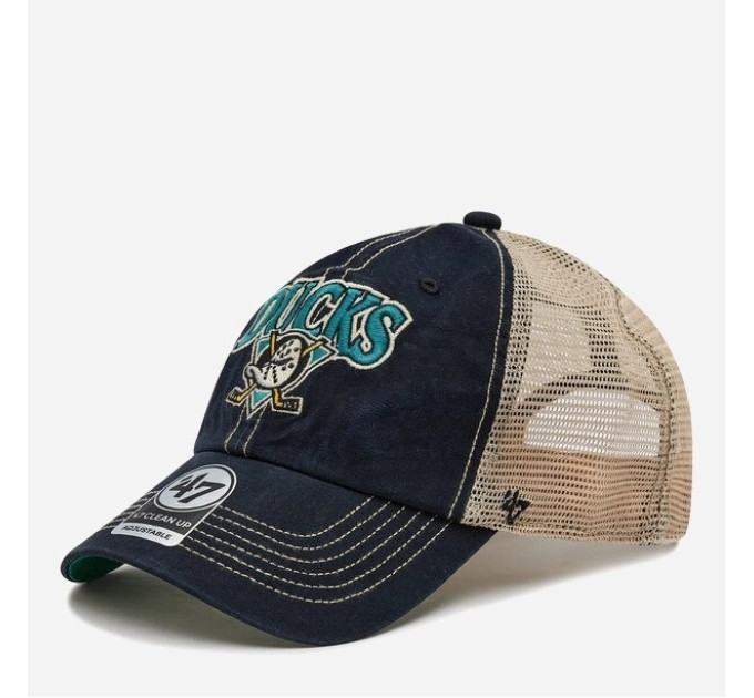 Кепка 47 Brand ANAHEIM DUCKS TUSCALOOSA чорний, бежевий Уні OSFA H-TSCLA25LAP-VBC Кепка 47 Brand ANAHEIM DUCKS TUSCALOOSA чорний, бежевий Уні OSFA H-TSCLA25LAP-VBC