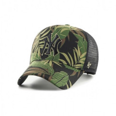 Кепка-тракер 47 Brand MLB NEW YORK YANKEES TROPIC Зелений Уні OSFA (TPCDT17PTP-BW)