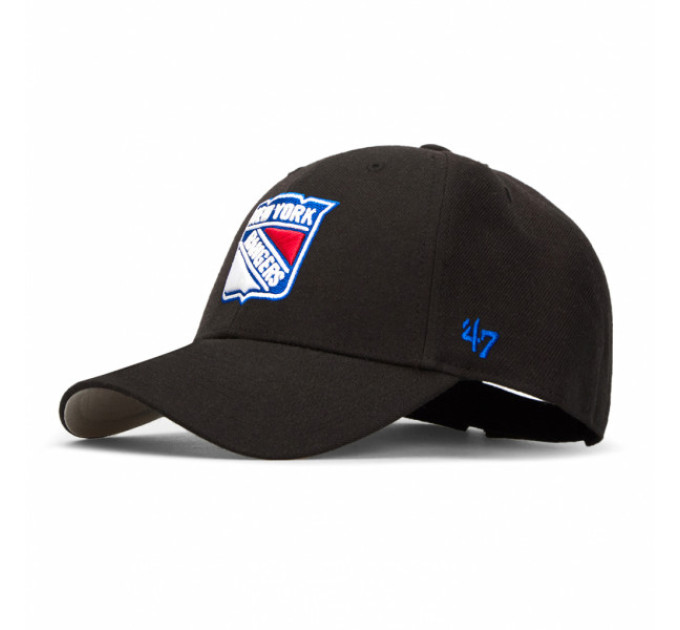 Кепка MVP 47 Brand NHL NEW YORK RANGERS One Size Black gray H-MVP13WBV-BKB