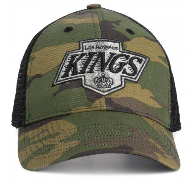 Кепка-тракер 47 Brand LA KINGS CAMO One Size khaki/black HVIN-CBRAN08GWP-CM67