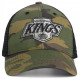 Кепка-тракер 47 Brand LA KINGS CAMO One Size khaki/black HVIN-CBRAN08GWP-CM67