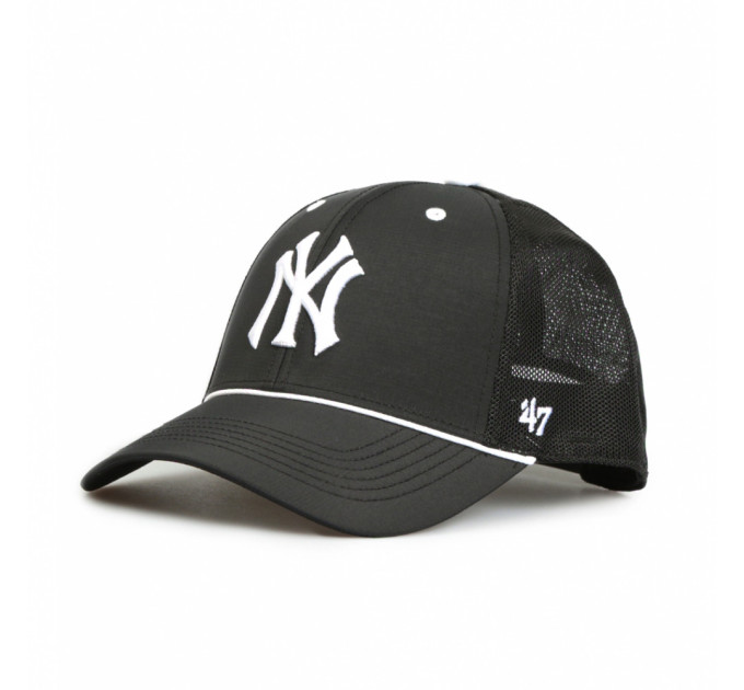 Кепка-тракер 47 Brand NY YANKEES One Size Black White B-BRPOP17BBP-BK