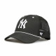 Кепка-тракер 47 Brand NY YANKEES One Size Black White B-BRPOP17BBP-BK