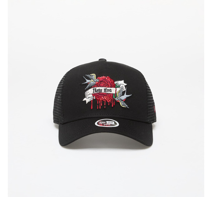 Бейсболка New Era WMNS NE TRUCKER Чорний One Size (7d60565267)