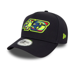 Бейсболка New Era VR46 GRAPHIC OVERLAY EF 940 Чорний One Size (7d60565927)