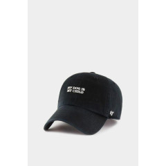 Кепка 47 Brand SLOGAN BASE RUNNER ICON Чорний One Size (BSRIC1411GWS-BKC)