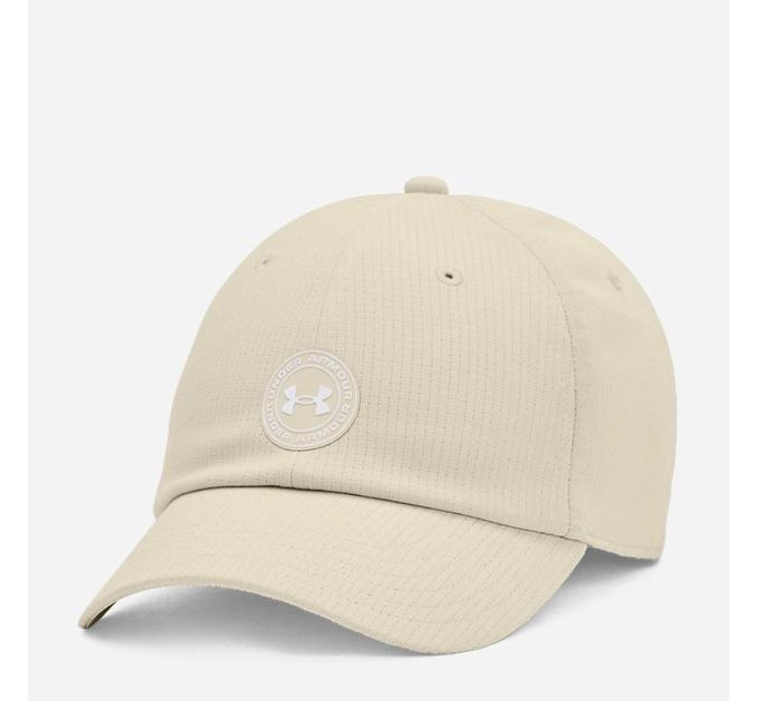 Жіноча Кепка UA W Iso-chill Armourvent Adj Бежевий OSFM (1383445-273)