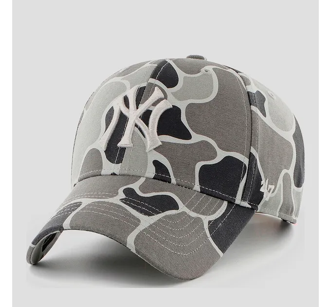 Кепка MVP 47 Brand YANKEES DUCK CAMO SNAP сірий камуфляж Уні OSFA B-DCKSM17GWP-UZ Кепка MVP 47 Brand YANKEES DUCK CAMO SNAP сірий камуфляж Уні OSFA B-DCKSM17GWP-UZ
