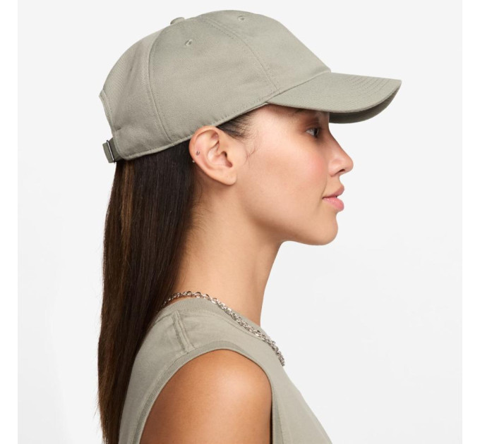 Бейсболка Nike U CLUB CAP U CB SM SWSH L Бежевий S/M (7dFZ5698-320 S/M)