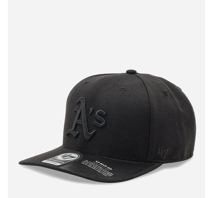 Кепка MVP 47 Brand DP OAKLAND ATHLETICS графіт, чорний Уні OSFA B-CLZOE18WBP-CC Кепка MVP 47 Brand DP OAKLAND ATHLETICS графіт, чорний Уні OSFA B-CLZOE18WBP-CC