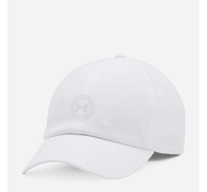 Жіноча Кепка UA W Iso-chill Armourvent Adj Білий OSFM (1383445-100)