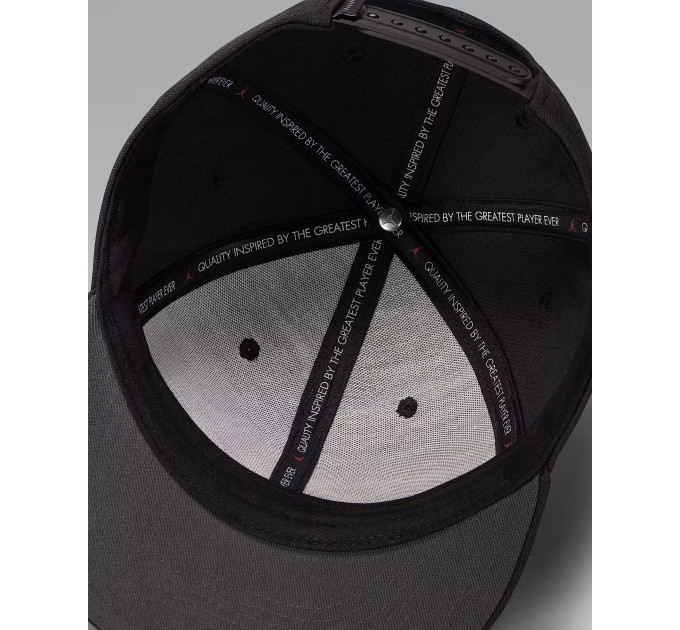 Бейсболка Jordan U PRO CAP S FB JUMPMAN Чорний M-L (7dFV5296-011 M-L)